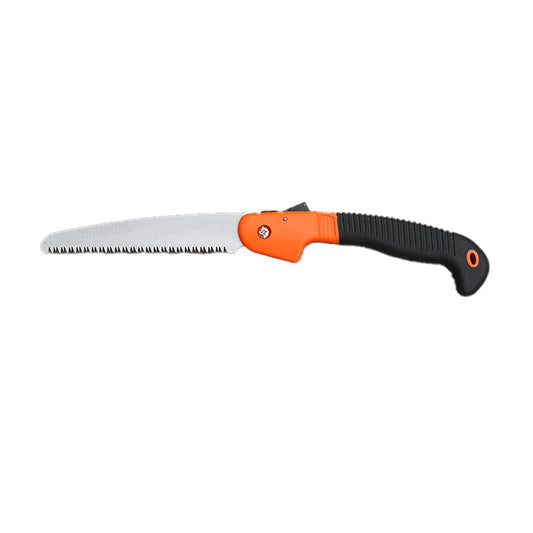 Folding saw for cutting trees and wood, quick-to-fold manual saw for carpenters