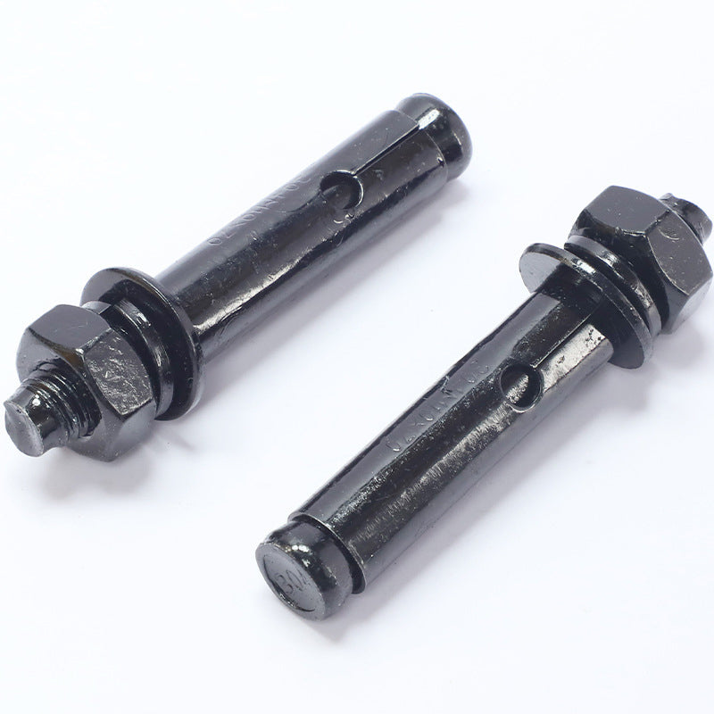 304 stainless steel black expansion bolts with black zinc coating; internal-expansion type bolts