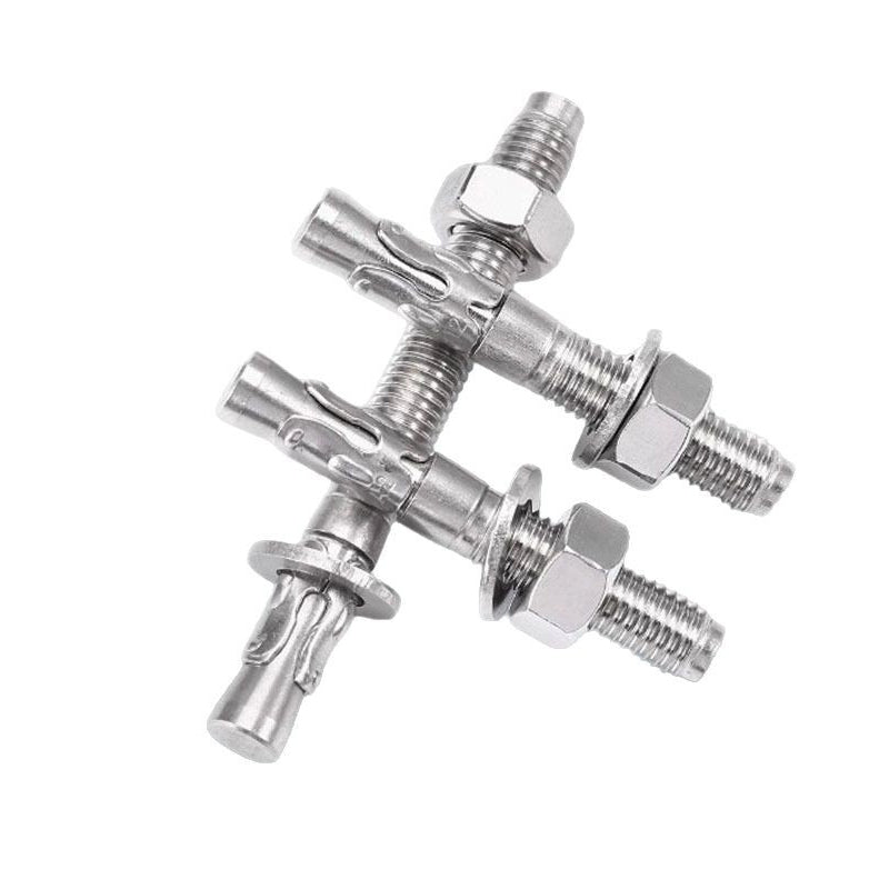 Stainless steel 316 anchor bolts and expansion screws caused the elevator expansion vehicle to burst ¨C repairs required