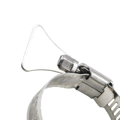304 Stainless Steel Handle Hose Clamp, Pipe Fixing Clip, Buckle, Ring, and Tightening Device