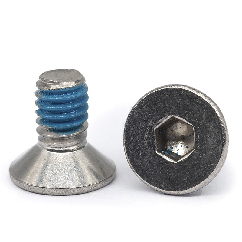 Hex socket head cap screws. Stainless steel anti-loosening adhesive applicator for electronic screws. Haimen fasteners