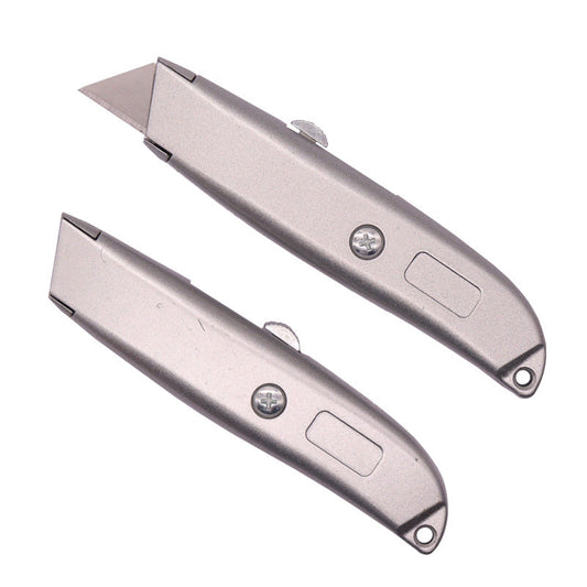 Trapezoidal electrician paper-cutting sharp-edged knife, carpet wallpaper knife holder, practical art knife