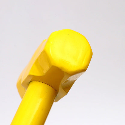 Steel pipe octagonal hammer, iron hammer, used on construction sites as a mallet or octagonal hammer