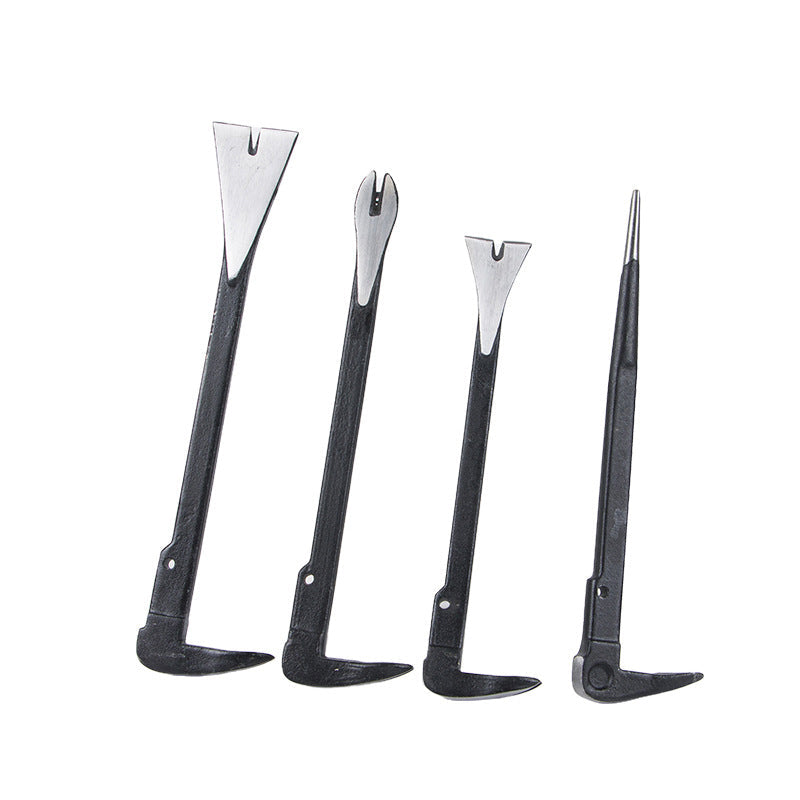 High-hardness multi-functional portable nail puller, crowbar for opening wooden boxes and removing nails
