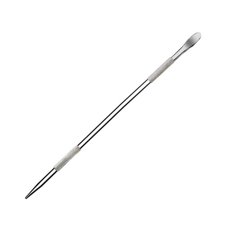 Multifunctional woodworking tool with high-hardness round and flat heads for prying