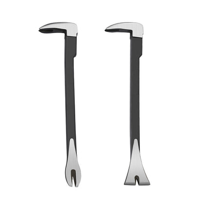 Multi-functional nail remover, crowbar, woodworking demolition tool for removing wall cement nails and shot nails