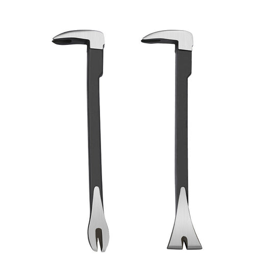 Multi-functional nail remover, crowbar, woodworking demolition tool for removing wall cement nails and shot nails