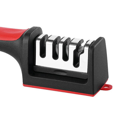 Home-use multi-functional three-stage sharpening stone, fast ceramic sharpening stone