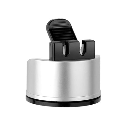 Mini Knife Sharpener, Stone for Quick and Fine Grinding, Cup-Chek Style for Chopping Knives