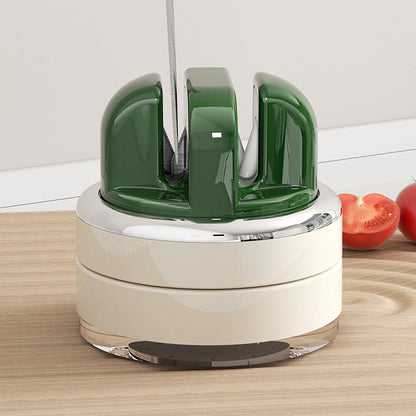 Wall-mounted kitchen knife and scissors professional sharpening tool, whetstone, sharpener