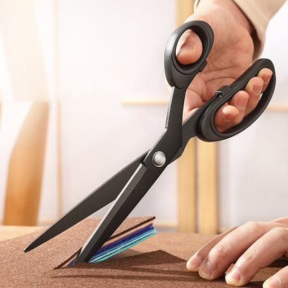 Clothing scissors for cutting and sewing, suitable for household use in handicraft sewing and cutting