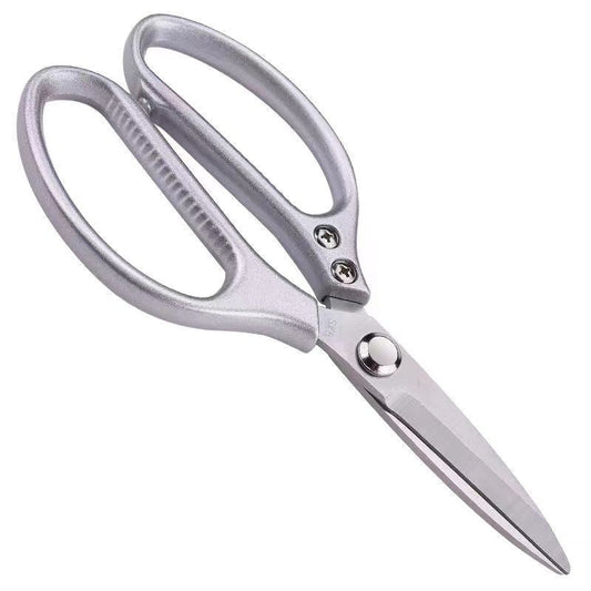Stainless steel scissors, multi-functional food cutting scissors with aluminum handle