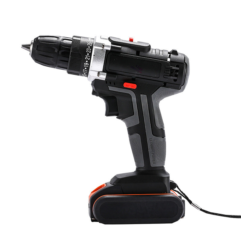 48Vf dual-speed impact drill, electric drill, lithium battery drill, cordless drill, household electric screwdriver.
