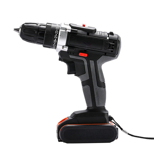 48Vf dual-speed impact drill, electric drill, lithium battery drill, cordless drill, household electric screwdriver.