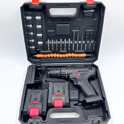 Multi-functional cordless drill, lithium-ion drill, power tool set, electric screwdriver, electric drill, hand drill