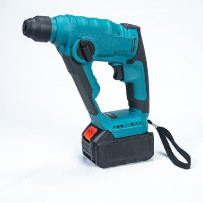 Lithium-ion brushless rechargeable lightweight hammer, household concrete mini set, multi-functional wireless pistol-style hammer drill, electric pickaxe
