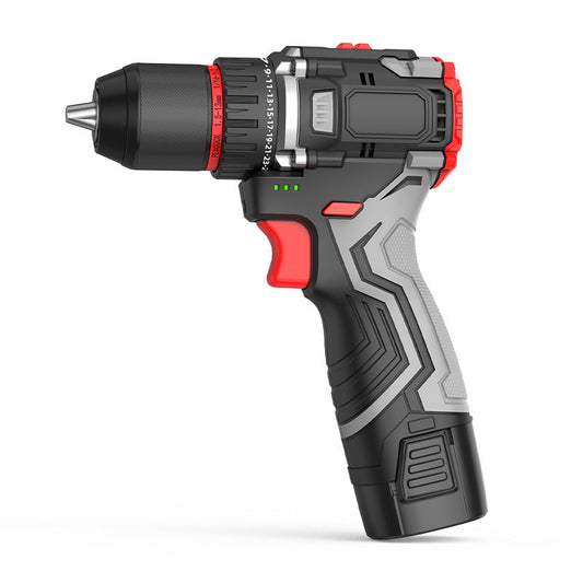 Brushless electric drill, lithium battery, household electric screwdriver, high torque electric drill, power tool
