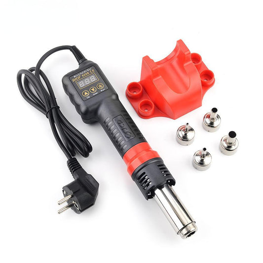 Portable hot air gun, hot air desoldering station, 110V/220V 750W, digital display, temperature control, for mobile phone repair.