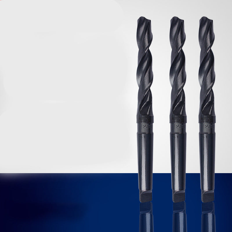Rolled nitrided taper shank twist drill bits 6-23mm