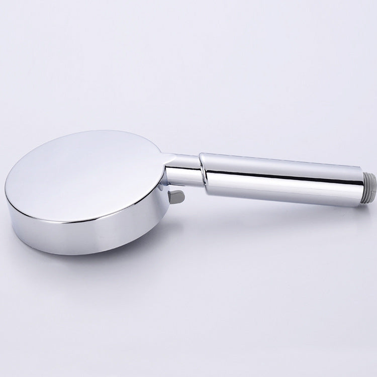 Five-speed adjustable handheld shower head, pressurized and water-saving ABS plastic shower head for hand spraying.