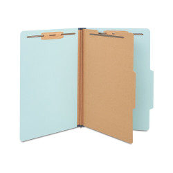 Staples Pressboard Classification Folder 1-Divider 1.75" Expansion Legal Size