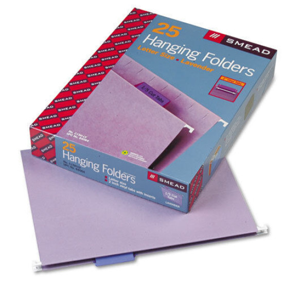 Smead Smd-64064 Colored Hanging Folder - 2" Expansion 1/5 Cut Tab 8.5"