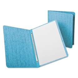 Oxford PressGuard Report Cover Prong Clip Letter 3" Capacity Light Blue 12701