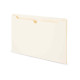 Staples Reinforced File Jackets 1.5" Expansion Legal Size Manila 50/Box