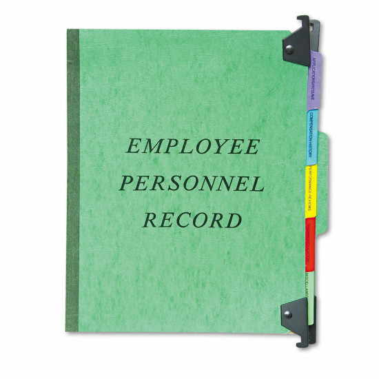 Pendaflex Personnel Folders 1/3 Cut Hanging Top Tab Letter Green SER2GR
