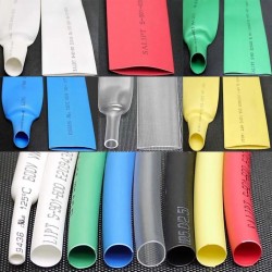 0.6 -80mm Dia Heat Shrink Tube 2:1 Cable Wire Heatshrink Tube/Sleeving 7 Colors