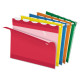 Pendaflex Colored Reinforced Hanging Folders 1/5 Tab Letter Asst 25/Box 42592