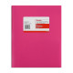 Staples 2-Pocket Portfolio with Fastener Pink 55480