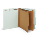 Staples 60% Recycled Pressboard Classification Folder 2-Dividers 2.5" Expansion