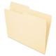 Pendaflex Essentials File Folders 1/2 Cut Top Tab Letter Manila 100/Box 75212