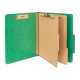 tant Class. Folders 2/5-Cut Top Tab Ltr Gn 10/BX 614621