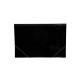 JAM Paper Plastic Paper Holder Action Case with Elastic Closure Legal 9 7/8 x 15