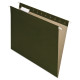 Pendaflex Earthwise Recycled Colored Hanging File Folders 1/5 Tab Letter Green