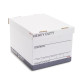 Staples Corrugated Boxes Letter/Legal Size White/Gray 4/Carton (2522301)