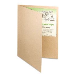 Esselte Ess-78542 Earthwise Recycled Twin Pocket Portfolio - Letter