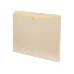 tions Paper Stock File Jacket 1" Expansion Ltr Manila 50/CT 541092