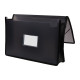 TRU RED Expanding Wallet Elastic Closure Legal Size Black  3/Pack TR10761-CCVS