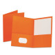 Esselte Ess-57510 Twin Pocket Report Cover - Letter 8.5" X 11" 100