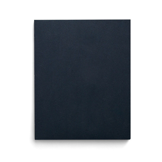 Staples School Grade 2 Pocket Folder Navy 25/Box 27539-CC