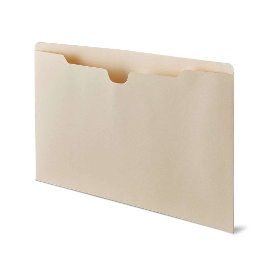 Staples Reinforced File Jacket Legal Size Manila 100/Box (TR418210)