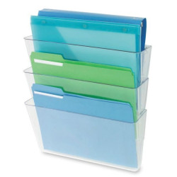 Deflecto 73601RT Wall Pocket