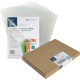 Business Source File Holders Poly Transparent 11"x8-1/2" 50/BX CL 00606BX