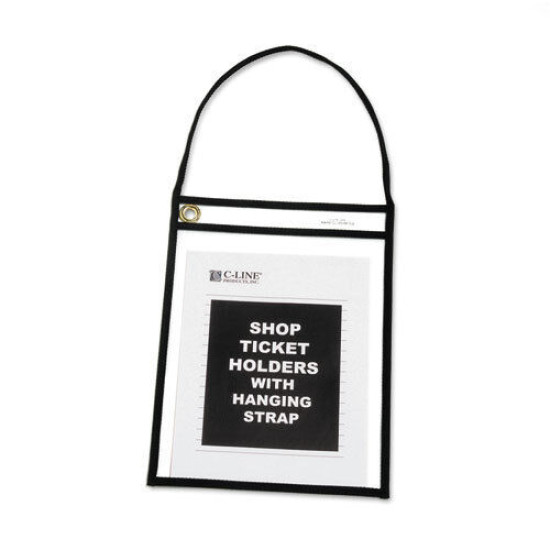 C-line Shop Ticket Holder With Hanging Strap - 9" x 12" 15 / Box