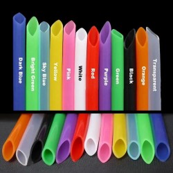 ID 3mm-25mm Colorful Food Grade Silicone Tube Beer Milk Soft Rubber Hose Pipe 1M
