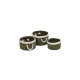 Honey-Can-Do Nesting Baskets with Fringe Olive Green 3/Set (STO-09612)