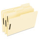 Pendaflex Fastener Folders 2 Fasteners 1/3 Cut Tabs Legal Manila 50/Box FM313